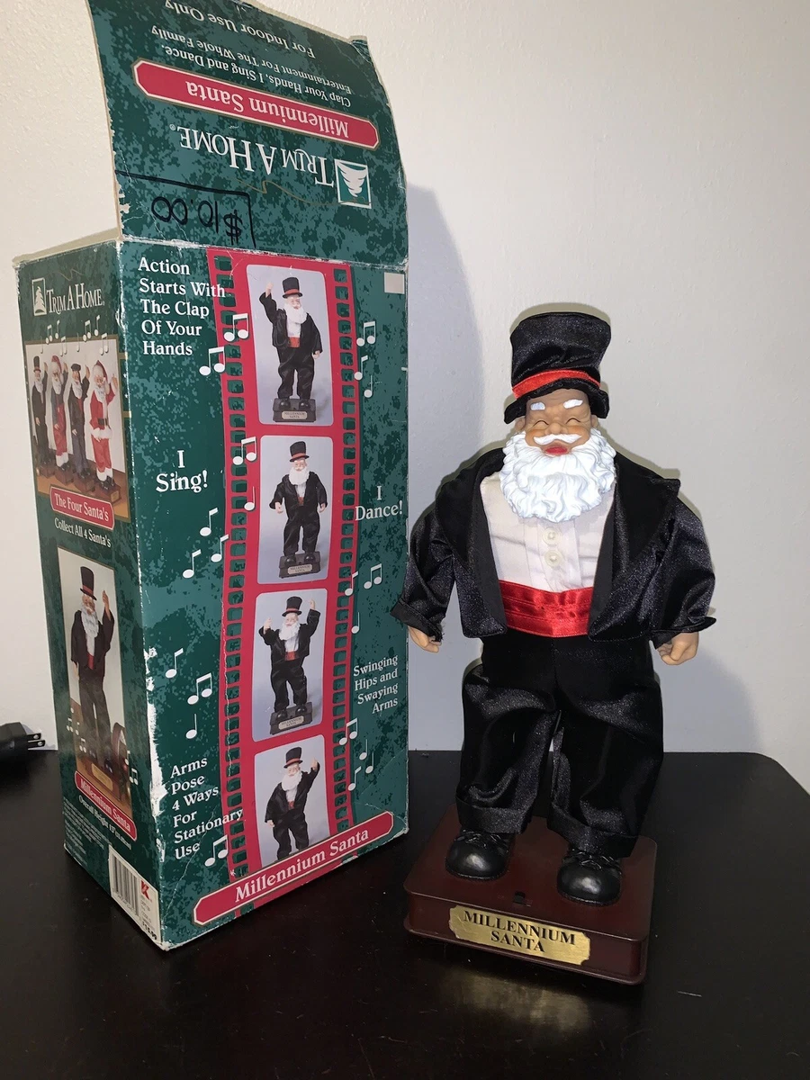 Musical Dancing Santa In Santa Figures (1946-1990) for sale | eBay