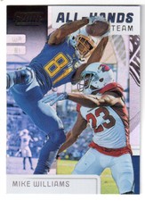 2019 Score #AHT-7 MIKE WILLIAMS 'ALL-HANDS TEAM' INSERT CARD! CHARGERS