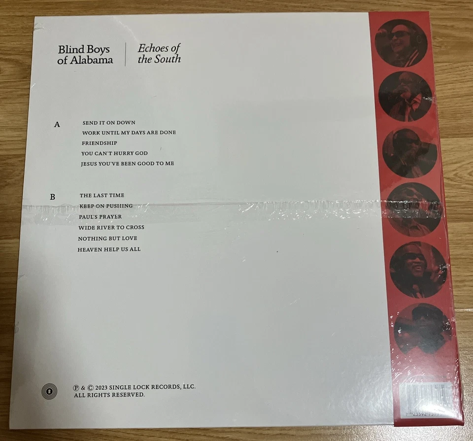 The Blind Boys Of Alabama – Echoes Of The South ~ 2023 UK 11-track vinyl LP ~NEW - Image 2 of 3