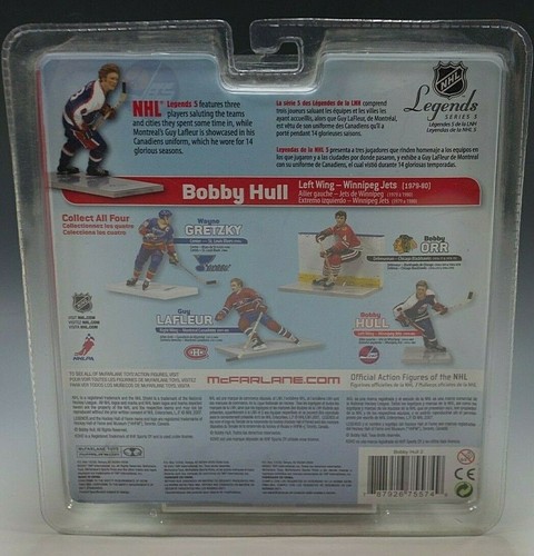 MCFARLANE BOBBY HULL FIGURINE WINNIPEG JETS NHL LEGENDS 5 SERIES NIB - Picture 4 of 4