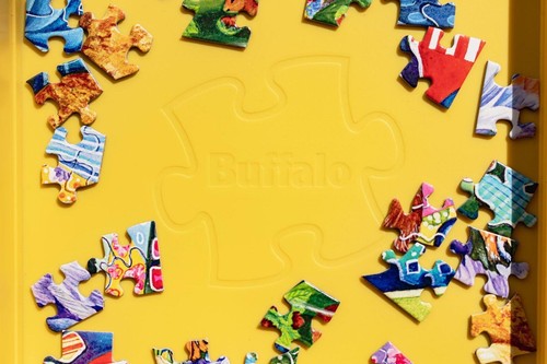 Puzzle Sorting Trays 7 Count Sturdy Sorting Trays Colored 1000 Puzzle Pieces New - Picture 4 of 6