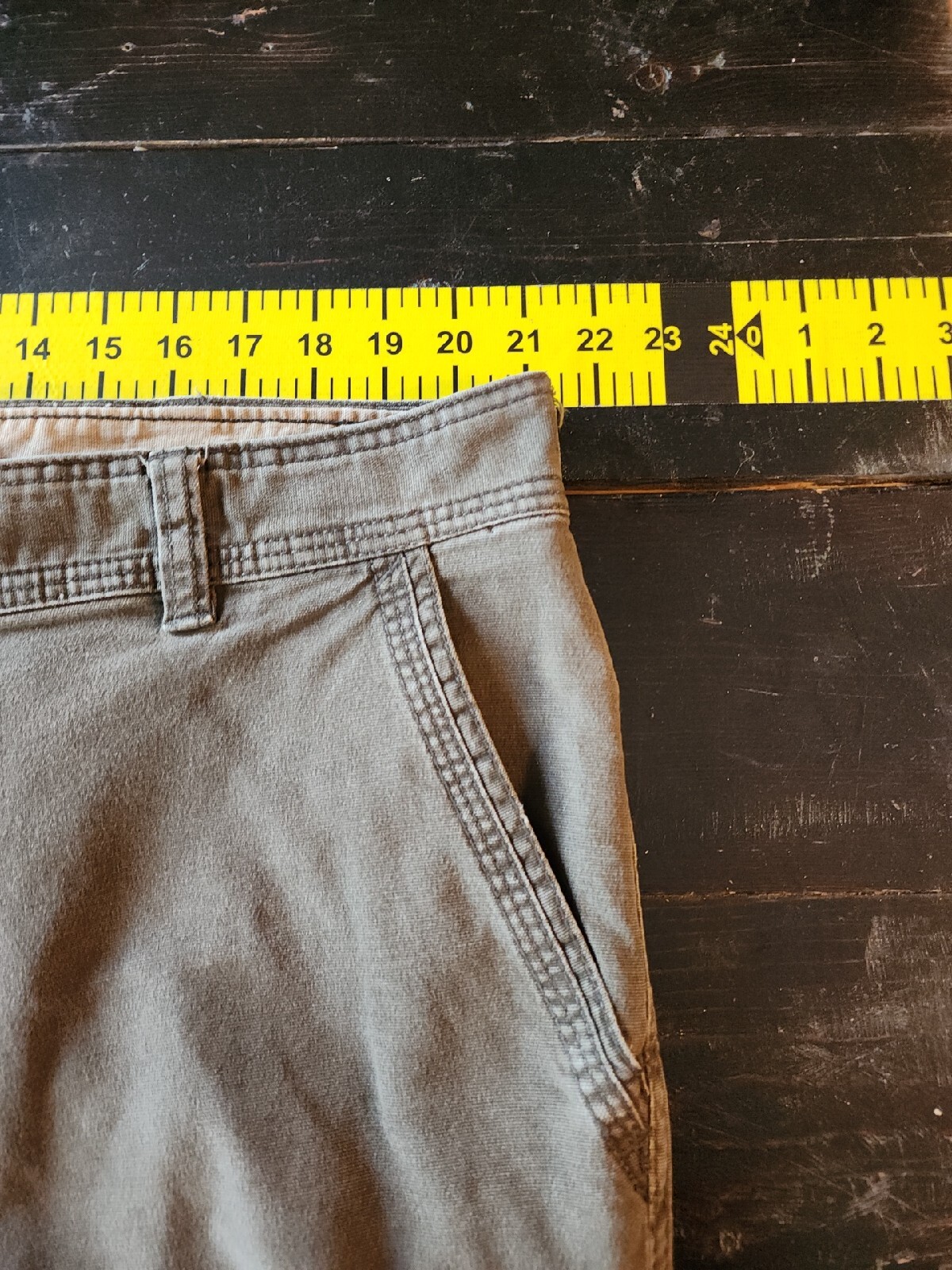 MEN'S 42X30 GH BASS PANTS HEAVY MATERIAL ZIP POCKET R… Gem