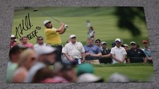 Andrew 'Beef' Johnson Personally Hand SIGNED Autograph 12x8 Photo - Golf Gift