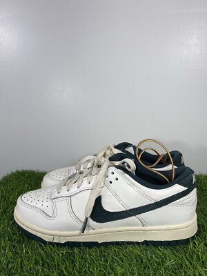 Nike Dunk Low Athletic Department Mens Size 8 Deep Jungle Casual Shoes Cream