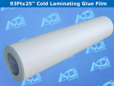 New 0.69 31 Yard Oil Painting Cold Laminating Film 3Mil Paper Adhesive Glue