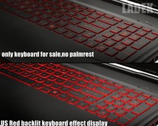 US Backlit keyboard for MSI GF75 Thin 8RC/8RD/10SCSR/10SCXR MS-17F4 MS-17F1 