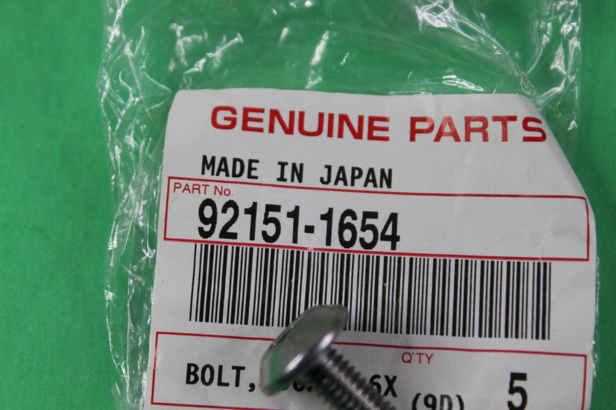 NOS OEM KAWASAKI ZR900KMFNN BR125KKF Z125B R250EFF #92151 NOS OEM KAWASAKI ZR900KMFNN BR125KKF Z125B R250EFF #92151