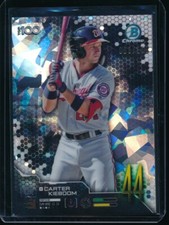 CARTER KIEBOOM 2019 Bowman Chrome Scouts Top 100 ATOMIC REFRACTOR #/150 RC