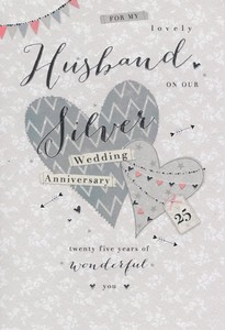 25th wedding anniversary verses for husband