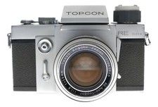 Topcon RE Super 35mm SLR Film Camera Auto-Topcor 1:1.8 f 58mm