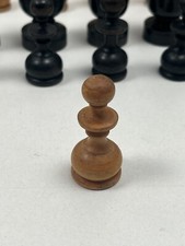 PION BLANC à L'UNITÉ  pour Ancien Jeu d'échecs en Bois Buis Tourné Sculpté