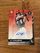 Andrew Vaughn 2020 Bowman Next Top 100 Prospect Autograph Auto Red SSP /10 NRMT+