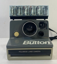 Vintage Polaroid Land Camera - The Button - Instant Film Camera, No Film