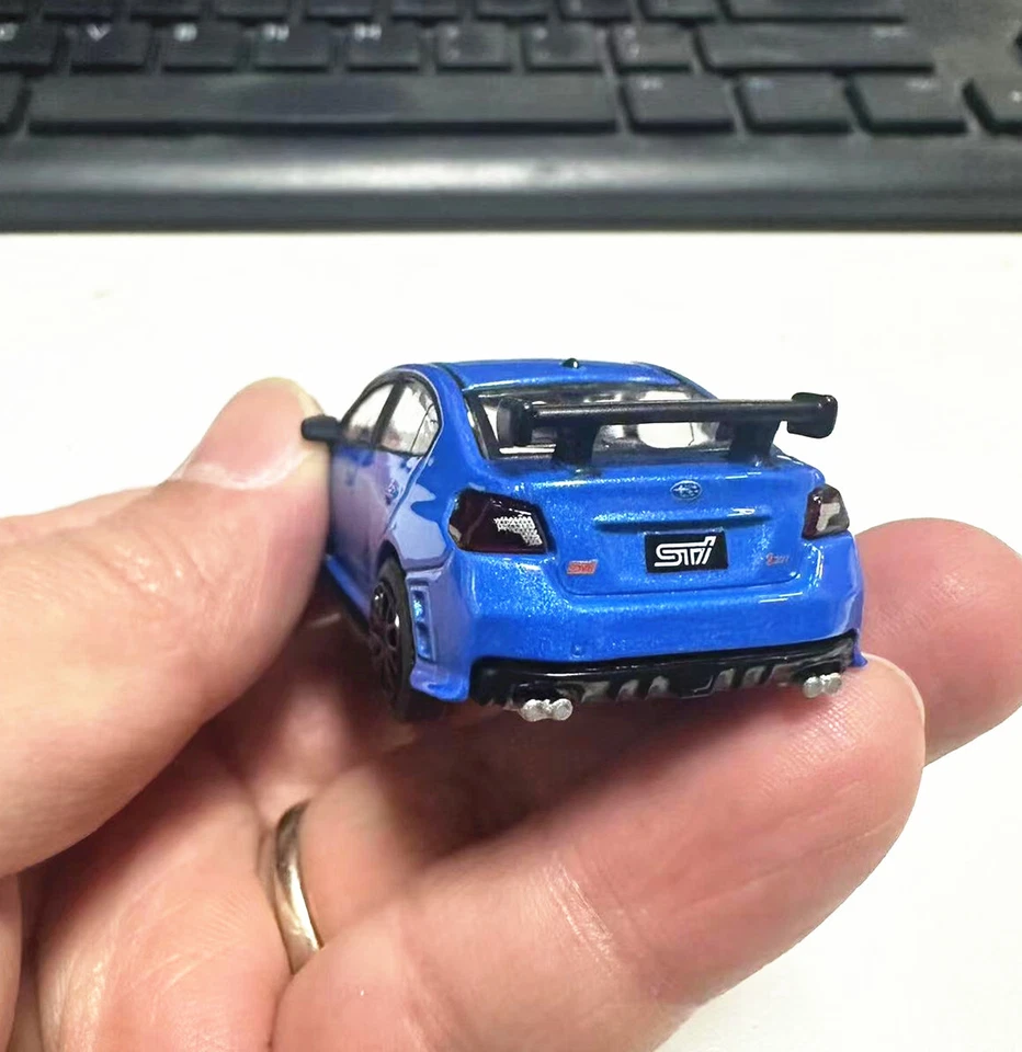 JKM 1:64 SUBARU S207 WRX STI Diecast Metal Model Car Collection New - Image 4 of 4