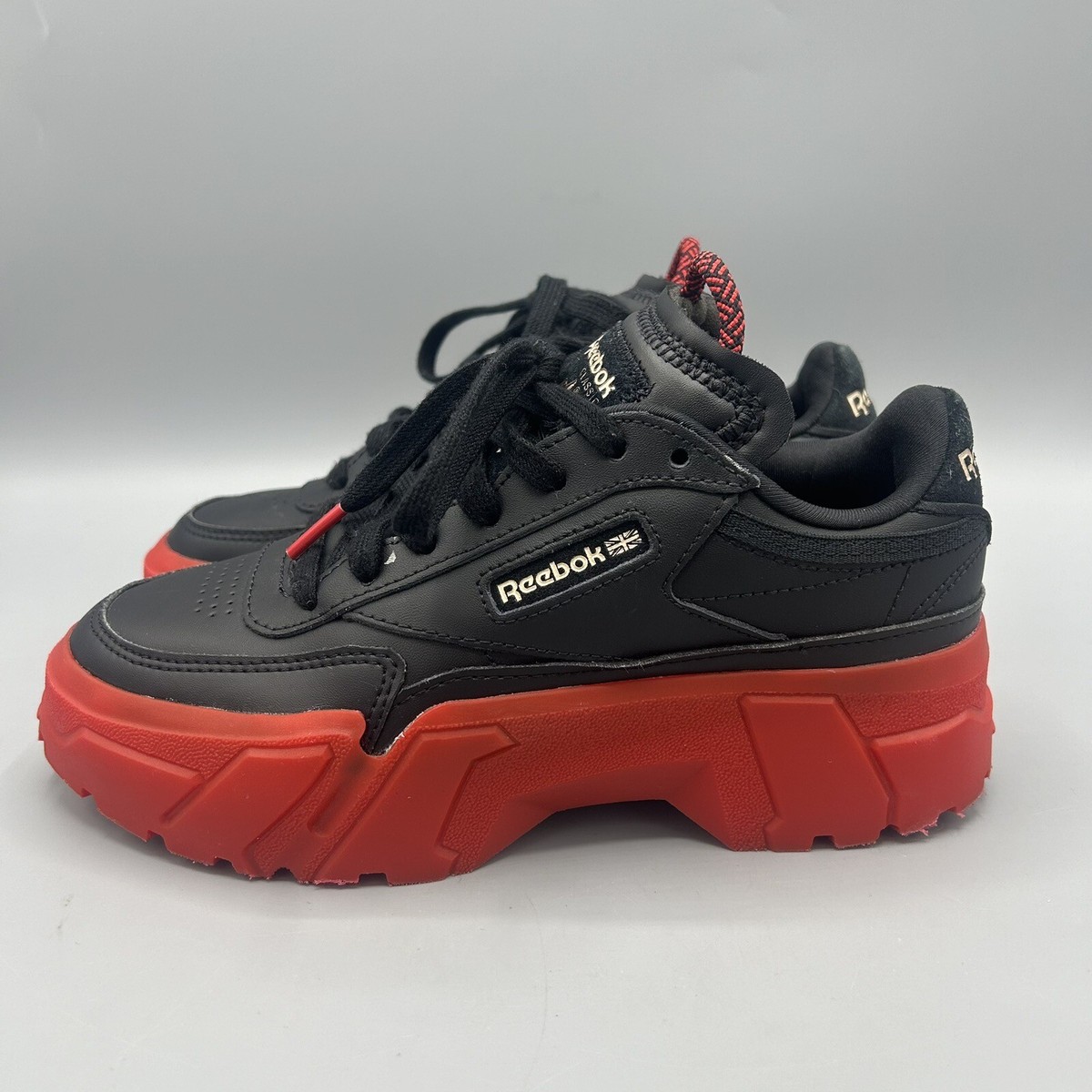 B Club Cardi B Red Reebok Cardi B X Reebok Club C Double Red Shoes