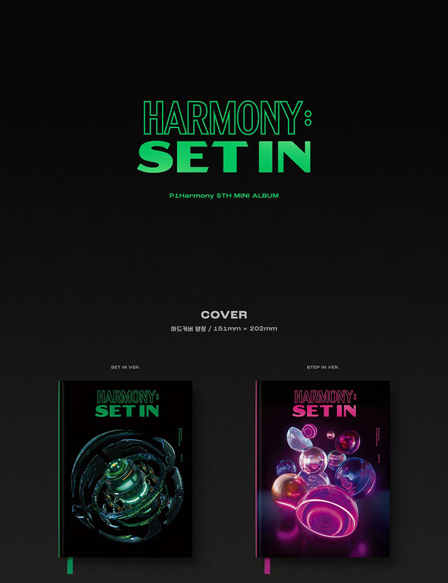 P1HARMONY [HARMONY:SET IN] 5th Mini Album CD+POSTER+Photo