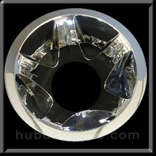 2011-2025 GMC Sierra 3500 17" Dually Chrome Rear Wheel Simulator Skin Liner