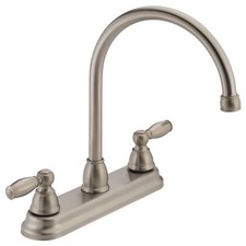 PEERLESS Two Handle Centerset Kitchen Faucet P299565LF-SS