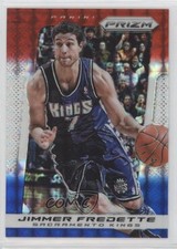 2013-14 Panini Prizm Red White & Blue Mosaic Prizm Jimmer Fredette #18 11y7
