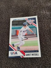 2020 Panini Stars&Stripes Garrett Mitchell USA Baseball Collegiate National #75