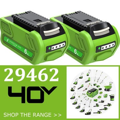 40V 8.0Ah Akku Für Greenworks G-MAX G40B2 Li-Ion Batterie G40B25 29462 25302 8AH