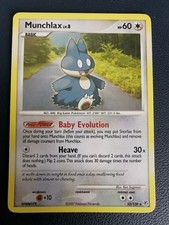 Pokemon Card Munchlax 33/130 Diamond & Pearl Base Set Non-Holo Rare on eBay