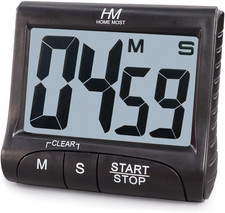 3" Large Display Kitchen Timer - Digital Timer Magnetic Back Loud Alarm