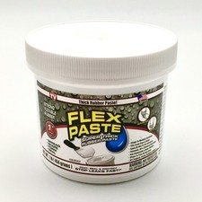 Flex Seal Flex Paste Super Thick Waterproof Rubberized Paste - White - 1lb