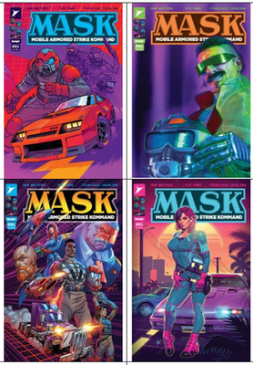 #ad M.A.S.K #1 MAIN Cover A B Campbell C amp; D Spears Set LOT 2026 $22.99