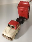 Vintage Tin Litho DUMP TRUCK  TIN TOY Pressed With Dump Japan 🗾 — photo 4