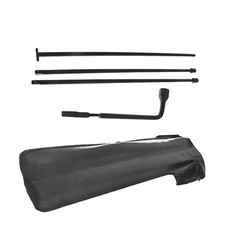 Spare Tire Jack Tool Kit Lug Wrench Bag Set Replacement for Frontier 2005