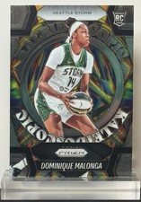 2025 Panini Prizm WNBA Kaleidoscopic Rookie Dominique Malonga #15 Seattle Storm