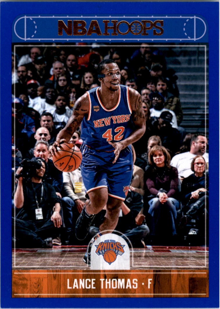 2017-18 Hoops Blue #106 Lance Thomas - BSK