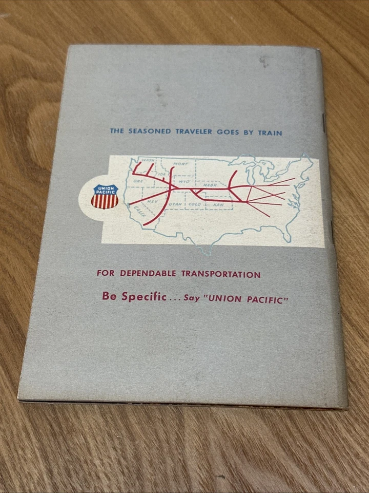 Zion ~ Bryce Canyon ~ Grand Canyon ~ Union Pacific Travel Book 1948 Paperback - Image 2 of 4