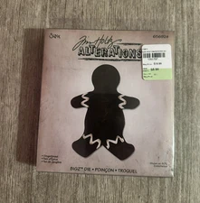 Sizzix Tim Holtz Alterations GINGERBREAD Bigz Die - Christmas Crafts Card Making
