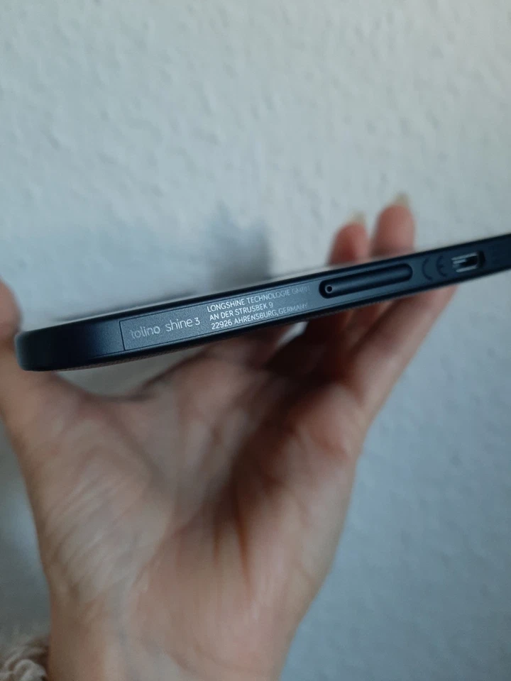 Tolino Shine 3 eBook-Reader neuwertig mit Ladekabel und OVP - Bild 4 von 4