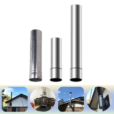 Straight Flue Pipe Extension Pipe Chimney Pipe Fittings Fireplace Stove Pipe for