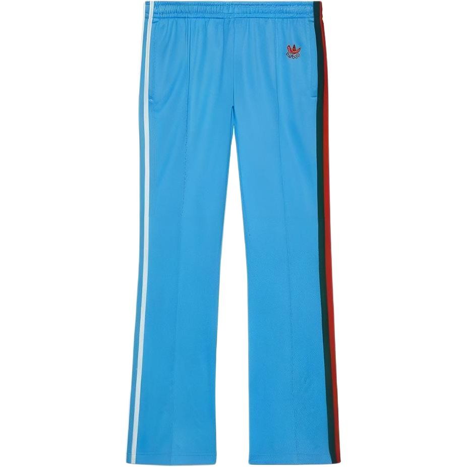 ウォーキング・ランニングウェア GUCCI X ADIDAS JERSEY SWEATPANTS Gucci x adidas Cotton Jersey Sweatpants 'Cobalt Blue' 691785