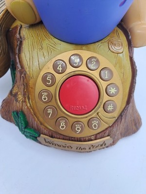 Vintage Walt Disneys Animated Winnie the Pooh Talking Telephone