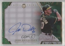 2015 Topps Tribute Auto Green 78/99 Josh Donaldson #TA-JD Auto 7ut