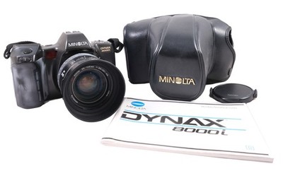Minolta Dynax 8000i mit Minolta AF 35-105mm 1:3,5-4,5 SLR analog #1200