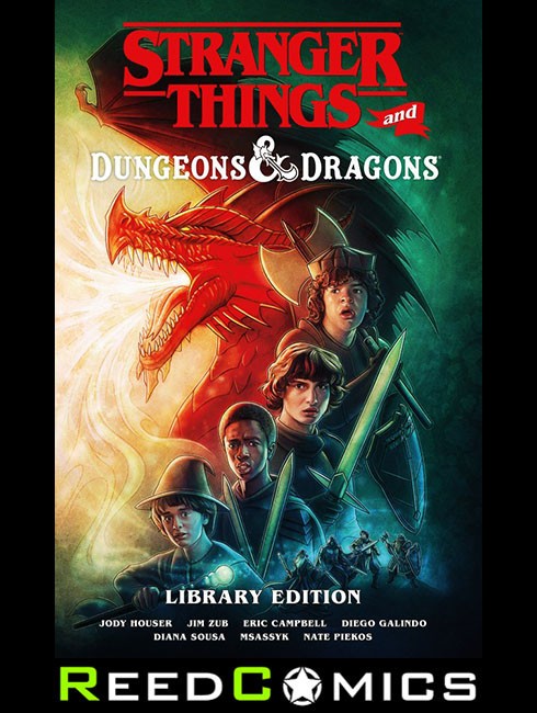 STRANGER THINGS AND DUNGEONS AND DRAGONS LIBRARY EDITION HARDCOVER (192 Pages)