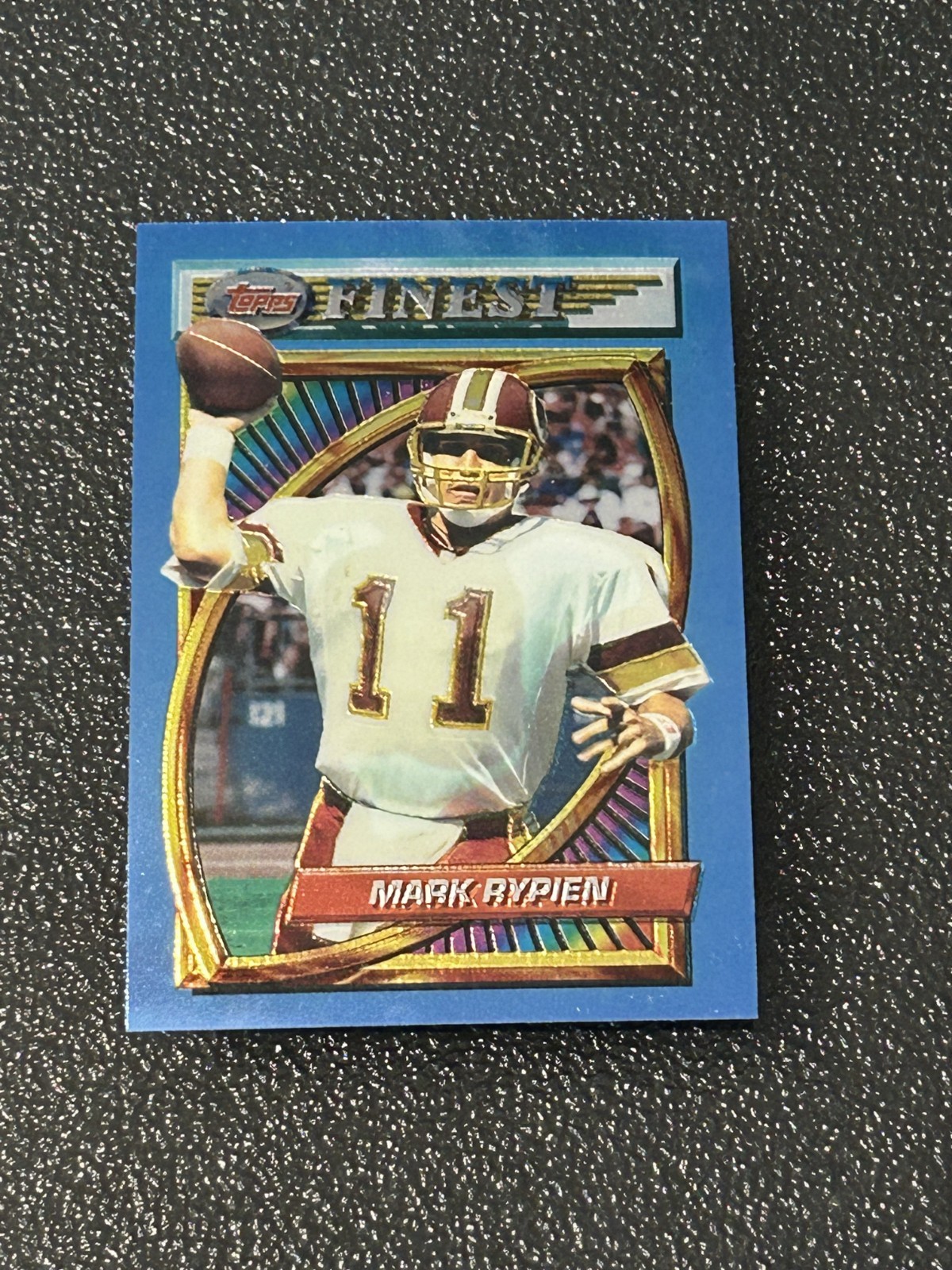 1994 Topps Finest Mark Rypien #9