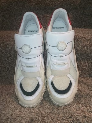 PUMA x HAN Kjøbenhavn Trailfox Disc Sneakers Men's Sz 13 White Rare Collab EUC