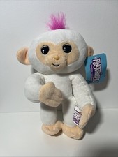Fingerlings Monkey Poseable Arms White Plush 7" Plush Toy NWT