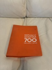 Roland System 700 Original Manual User Manual