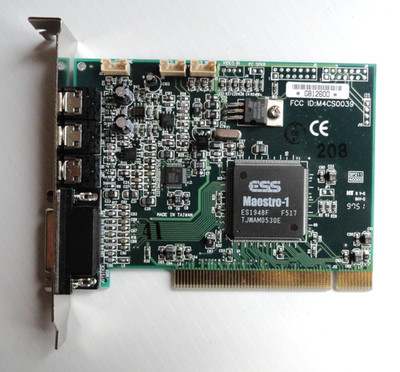 ESS Maestro-1  PCI Sound Card , ES1948F