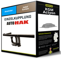 Abnehmbare AnhäNgerkupplung für KGM Actyon 08.2024-Jetzt Typ J120 Auto Hak NEU
