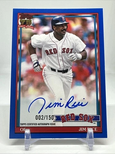 2026 Topps Series 1 Jim Rice Red Foil (RAW)