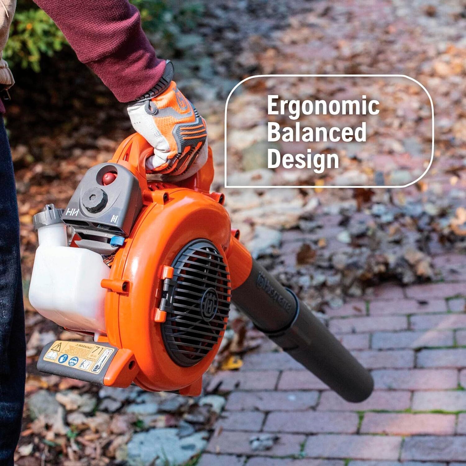 28-cc 1.1-HP 2-Cycle Handheld Gas Leaf Blower Vacuum Kit 470-CFM 170-MPH 12.5-N